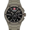 Swiss Military Hanowa Swiss Military Hanowa Sidewinder Ceramic SMWGI0002285  SMWGI0002285 кварцевые мужские часы черный циферблат, браслет керамика — вид спереди