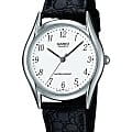 Casio Casio MTP-1154PE-7B  MTP-1154PE-7B кварцевые мужские часы белый циферблат, браслет кожаный — вид спереди