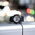 Оригинальные часы Casio Casio G-Shock GA-100WD-1A кварцевые калибр механизма  общий вид