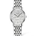 Longines Longines Elegant Collection L4.309.4.77.6  L43094776 механические мужские часы серебристый циферблат, браслет нержавеющая сталь — вид спереди