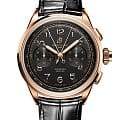 Breitling Breitling Premier B15 Duograph 42 RB1510251B1P1  RB1510251B1P1 механические мужские часы черный циферблат, браслет кожаный — вид спереди