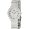 Rado Rado True R27696022  R27696022 кварцевые женские часы белый циферблат, браслет высокотехнологичная плазменная керамика — вид спереди
