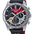 Casio Casio Edifice EQS-930HR-1A EQS EQS-930HR-1AER кварцевые мужские часы  циферблат, браслет кожаный — вид спереди