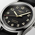 Longines Longines Spirit L3.811.1.53.2 механические мужские часы часы, крупный план серый циферблат