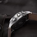 Aerowatch Aerowatch Les Grandes Classiques 79990 AA03,  швейцария мужские часы на браслете кожаный боковой вид