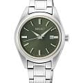 Seiko Seiko CS Dress SUR533P1  SUR533P1 кварцевые женские часы зеленый циферблат, браслет нержавеющая сталь — вид спереди