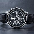 Casio Casio Edifice EFR-526L-1AVUDF (EFR-526L-1A), edifice япония мужские часы на браслете кожаный боковой вид