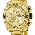 Festina Festina Prestige F20492/1  F20492/1 кварцевые мужские часы золотой циферблат, браслет нержавеющая сталь с pvd-покрытием — вид спереди