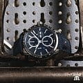 Maurice Lacroix Maurice Lacroix Pontos Chronograph 43mm PT6038-SSL2H-430-C мужские часы синий циферблат на запястье