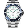 Epos Epos Diver 3504.131.96.10.30  3504.131.96.10.30 механические мужские часы белый циферблат, браслет нержавеющая сталь — вид спереди