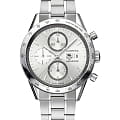 TAG Heuer TAG Heuer Carrera CV2017.BA0794  CV2017.BA0794 механические мужские часы серебристый циферблат, браслет нержавеющая сталь — вид спереди
