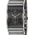 Rado Rado Integral R20849159  R20849159 кварцевые мужские часы черный циферблат, браслет сталь + ceramos™ — вид спереди