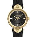 Plein Sport Plein Sport PSLEA0224  PSLEA0224 кварцевые женские часы черный циферблат, браслет силикон — вид спереди