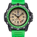 Luminox Luminox Commando Raider XL.3337  XL.3337 кварцевые мужские часы бежевый циферблат, браслет каучук — вид спереди
