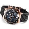 Breitling Breitling Super Chronomat B01 44 RB01362A1C1S1, chronomat швейцария мужские часы на браслете каучук боковой вид