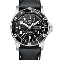 Luminox Luminox Automatic Sport Timer XS.0921  XS.0921 механические мужские часы  черный циферблат, браслет кожаный — вид спереди