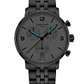 Certina Certina DS Caimano Chronograph C035.417.11.037.00,  швейцария мужские часы на браслете нержавеющая сталь боковой вид