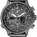 Citizen Citizen Promaster JY8037-50E  JY8037-50E кварцевые мужские часы  черный циферблат, браслет нержавеющая сталь с ip-покрытием — вид спереди