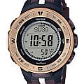 Casio Casio Pro Trek PRG-330GE-5J PRG PRG-330GE-5J кварцевые мужские часы серый циферблат, браслет пластик — вид спереди