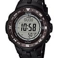 Casio Casio Pro Trek PRG-330-1 PRG PRG-330-1E электронные мужские часы серый циферблат, браслет пластик — вид спереди