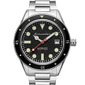 Spinnaker Spinnaker Dumas SP-5075-11  SP-5075-11 механические мужские часы черный циферблат, браслет нержавеющая сталь — вид спереди
