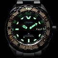 Citizen Citizen Promaster NB6008-82X promaster японские мужские часы на браслете титановый c dlc покрытием боковой вид