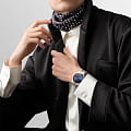 Longines Longines Master Collection L2.919.4.92.6 механические мужские часы часы крупный план синий циферблата