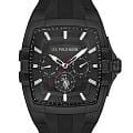 U.S. Polo Assn. U.S. Polo Assn. Crossing USPA1093-04  USPA1093-04 кварцевые мужские часы черный циферблат, браслет силикон — вид спереди