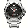 Victorinox Victorinox I.N.O.X. Professional Diver 241781  241781 кварцевые мужские часы черный циферблат, браслет нержавеющая сталь 316l — вид спереди