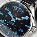 Hamilton Hamilton Khaki Aviation Pilot Day Date Air Zermatt Auto H64625731 , наручные мужские часы фото под углом