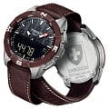 Tissot Tissot T-Touch Expert Solar II Swiss Edition T110.420.46.051.00 t-sport швейцарские мужские часы на браслете кожаный боковой вид