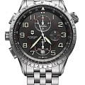 Victorinox Victorinox 241722  241722 механические мужские часы черный циферблат, браслет нержавеющая сталь — вид спереди