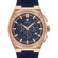 Wainer Wainer Venice WA.10200-E  WA.10200-E кварцевые мужские часы синий циферблат, браслет силикон — вид спереди