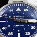 Оригинальные часы Hamilton Hamilton Khaki Aviation Pilot Auto H76305140 механические калибр механизма h-10 общий вид