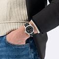 Hamilton Hamilton Khaki Field Auto 42 mm H70605733 механические мужские часы часы крупный план черный циферблата