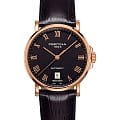 Certina Certina C017.407.36.053.00  C0174073605300 механические мужские часы коричневый циферблат, браслет кожаный — вид спереди