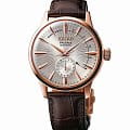 Seiko Seiko Presage SSA346J1  SSA346J1 механические мужские часы белый циферблат, браслет кожаный — вид спереди