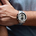 Festina Festina Timeless Chrono F20694/4,  испания мужские часы на браслете нержавеющая сталь боковой вид