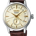 Seiko Seiko Presage SSA387J1  SSA387J1 механические мужские часы шампань циферблат, браслет кожаный — вид спереди