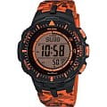 Casio Casio Pro Trek PRG-300CM-4DR PRG PRG-300CM-4DR электронные мужские часы оранжевый циферблат, браслет пластик — вид спереди