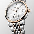 Longines Longines Elegant Collection L4.312.5.87.7 elegant collection швейцарские женские часы на браслете нержавеющая сталь и 18 каратное розовое золото боковой вид