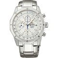 Orient Orient TD0X003W (FTD0X003W)  FTD0X003W кварцевые мужские часы белый циферблат, браслет 18-каратное желтое золото — вид спереди