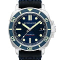Spinnaker Spinnaker Hull Diver SP-5088-02  SP-5088-02 механические мужские часы синий циферблат, браслет кожаный — вид спереди