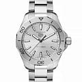TAG Heuer TAG Heuer Aquaracer Professional 200 WBP1111.BA0627  WBP1111.BA0627 кварцевые мужские часы  серебристый циферблат, браслет нержавеющая сталь — вид спереди