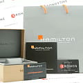 Hamilton H78415733 мужские часы застежка крупным планом