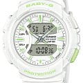 Casio Casio Baby-G BGA-240-7A2  BGA-240-7A2 кварцевые женские часы белый циферблат, браслет пластик — вид спереди