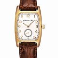 Hamilton Hamilton American Classic Boulton Quartz H13431553  H13431553 кварцевые мужские часы белый циферблат, браслет кожаный — вид спереди