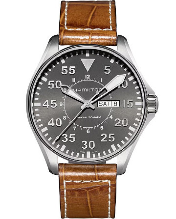 Hamilton Khaki Aviation Pilot Day Date Auto H64715885