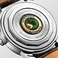 Longines Longines Conquest Heritage L1.649.4.62.2, heritage швейцария мужские часы на браслете кожаный боковой вид