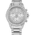 Jacques Lemans Jacques Lemans Design collection 1-2051A  1-2051A кварцевые женские часы серебристый циферблат, браслет нержавеющая сталь — вид спереди